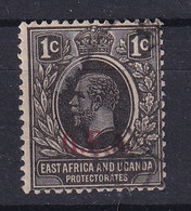 Tanganyika: 1922   KGV 'G.E.A.' OVPT    SG72     1c     Used - Tanganyika (...-1932)