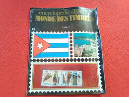 Timbre Collection Monde Des Timbres Pochette Lot 7 Timbres + FASCICULE  CUBA (bazarcollect28) - Verzamelingen & Reeksen