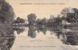 CPA - 37 - MONTBAZON - Vue Prise Du Bras De L'Indre Dit LA DOUAVE - Georges Rouget - Montbazon