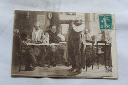 Cpa 1911, Jules Pages, Au Cocher, Illustrateur - Pages