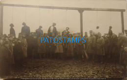 191956 ARGENTINA PATAGONIA COSTUMES REBELDE PEOPLE AHORCAMIENTOS HANGINGS CIRCA 1918 POSTAL POSTCARD - Argentina