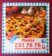 Magnet, Domino's Pizza (Advertisement) | Food, Gastronomy 6 X 6,5 Cm - Sonstige & Ohne Zuordnung