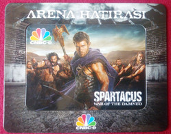 Magnet, Spartacus "War Of The Damned", Movie, CNBC-e 9 X 11 Cm - Andere & Zonder Classificatie