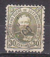 Q2715 - LUXEMBOURG Yv N°63 - 1891 Adolphe Voorzijde