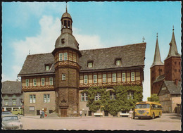 D-37671 Höxter An Der Oberweser - Rathaus - Parkplatz - Postbus - Cars - Lloyd - Borgward - Hoexter