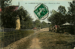 St Brévin Les Pins * L'avenue De La Gare - Saint-Brevin-les-Pins