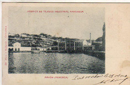 ESPAGNE  MENORCA  MAHON  Fabrica De Tejidos Industrial Mahonesa  ...............  ( Muy Rara - Très Rare ) - Menorca