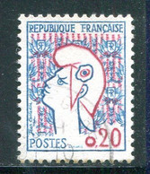 FRANCE- Y&T N°1282- Oblitéré - 1961 Marianni Di Cocteau