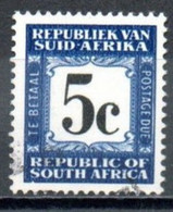 AFRIQUE DU SUD 1961 O - Impuestos