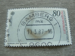 Deutsche Bundespost - Luftreinhaltung - Europa - Val 80 - Multicolore - Oblitéré - Année 1987 - - Gebraucht