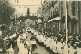 Vannes * Fête Religieuse * Défilé * Entrée Solennelle De Mgr Gouraud * Le 15 Mars 1906 - Vannes