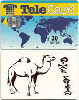 Pakistan - TeleCard - Animals Pakistan, Camel (With 1 Dot At Right Middle), SC7, 30U, Used - Pakistán