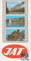 JAT Yugoslav Airlines Advertising Prospect Brochure Beograd Zagreb Dubrovnik ... - Magazines Inflight