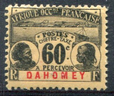 Dahomey      Taxe   N° 7 * - Ungebraucht