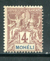 MOHELI- Y&T N°3- Neuf Avec Charnière * - Nuovi