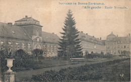 SOUVENIR DE BONNE ESPERANCE  AILE GAUCHE  ECOLE NORMALE    2 SCANS - Estinnes