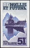 Wallis Et Futuna  Non Dentelés Poste Aérienne N°146 51f Jacques Cartier Qualité:** - Sin Dentar, Pruebas De Impresión Y Variedades