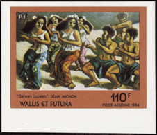Wallis Et Futuna  Non Dentelés Poste Aérienne N°140 110f Danse Locale Qualité:** - Imperforates, Proofs & Errors