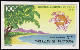 Wallis Et Futuna  Non Dentelés Poste Aérienne N°123 100f UPU Qualité:** - Sin Dentar, Pruebas De Impresión Y Variedades