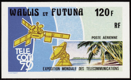 Wallis Et Futuna  Non Dentelés Poste Aérienne N°99 120f Télécom' 79 Qualité:** - Imperforates, Proofs & Errors