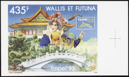 Wallis Et Futuna  Non Dentelés N°454 435f Taipei' 93  Qualité:** - Geschnittene, Druckproben Und Abarten