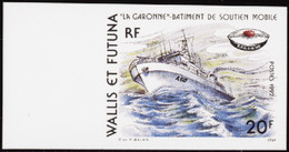 Wallis Et Futuna  Non Dentelés N°441 20f Bateau Qualité:** - Imperforates, Proofs & Errors