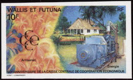 Wallis Et Futuna  Non Dentelés N°419 10f CCCE Qualité:** - Geschnittene, Druckproben Und Abarten