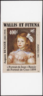 Wallis Et Futuna  Non Dentelés N°411 400f Renoir Qualité:** - Imperforates, Proofs & Errors