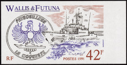 Wallis Et Futuna  Non Dentelés N°408 42f Flotte Wallisienne Qualité:** - Sin Dentar, Pruebas De Impresión Y Variedades