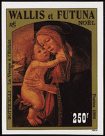 Wallis Et Futuna  Non Dentelés N°352 250f Noël 1986 Qualité:** - Sin Dentar, Pruebas De Impresión Y Variedades