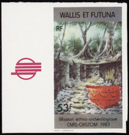 Wallis Et Futuna  Non Dentelés N°322 53f Mission CNRS-ORSTOM Qualité:** - Sin Dentar, Pruebas De Impresión Y Variedades