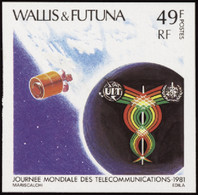 Wallis Et Futuna  Non Dentelés N°265 49f Journée Mondiale Des Télécommunications Qualité:** - Geschnittene, Druckproben Und Abarten