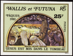 Wallis Et Futuna  Non Dentelés N°258 25f Pâques Qualité:** - Sin Dentar, Pruebas De Impresión Y Variedades