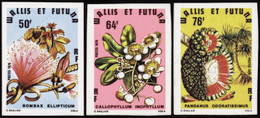 Wallis Et Futuna  Non Dentelés N°234 /236 Flore (3 Valeurs) Qualité:** - Imperforates, Proofs & Errors