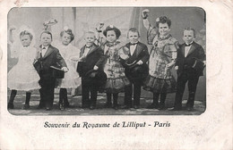 CPA Souvenir Du Royaume De Liliput - Paris - Personne De Petite Taille - - Circus