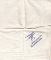 AA Aerolineas Argentinas Paper Napkin - Cadeaux Promotionnels