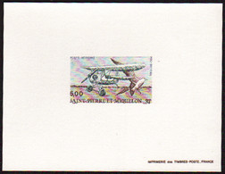 Saint Pierre Et Miquelon épreuves De Luxe Poste Aérienne N°69 5f Pou-du-Ciel épreuve De Luxe - Imperforates, Proofs & Errors