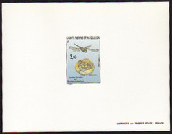 Saint Pierre Et Miquelon épreuves De Luxe N°560 3f60 Faune Et  Flore épreuve De Luxe - Imperforates, Proofs & Errors