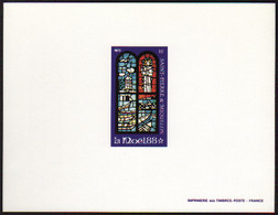 Saint Pierre Et Miquelon épreuves De Luxe N°496 2f20 Noël 1988 épreuve De Luxe - Ongetande, Proeven & Plaatfouten