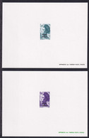 Saint Pierre Et Miquelon épreuves De Luxe N°456 /469 Liberté De Gandon 14  épreuves De Luxe - Imperforates, Proofs & Errors