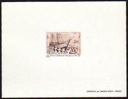 Saint Pierre Et Miquelon épreuves De Luxe N°479 2f50 Cale De Halage - Imperforates, Proofs & Errors