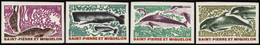 Saint Pierre Et Miquelon Non Dentelés N°391 /394 Animaux Marins 4 Valeurs Qualité:** - Non Dentelés, épreuves & Variétés