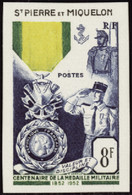 Saint Pierre Et Miquelon Non Dentelés N°347 Médaille Militaire Non Dentelé Qualité:** - Sin Dentar, Pruebas De Impresión Y Variedades