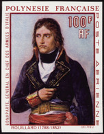 Polynésie Non Dentelés Poste Aérienne N°31 100f Napoléon 1er Qualité:** - Imperforates, Proofs & Errors