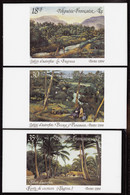 Polynésie Non Dentelés N°498 /500 Tahiti D'autrefois (3 Valeurs) Qualité:** - Non Dentelés, épreuves & Variétés