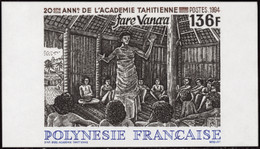 Polynésie Non Dentelés N°457 136f Académie Tahitienne Qualité:** - Sin Dentar, Pruebas De Impresión Y Variedades