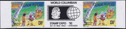 Polynésie Non Dentelés N°409 A Expo Philatélique "World Columbian "à Chicago Qualité:** - Imperforates, Proofs & Errors