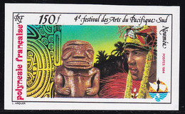 Polynésie Non Dentelés N°222 150f Arts Du Pacifique Sud Qualité:** - Imperforates, Proofs & Errors