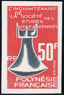 Polynésie Non Dentelés N°46 50f Société Des Etudes Océanographiques Qualité:** - Imperforates, Proofs & Errors