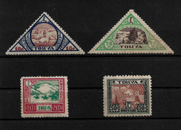 RUSSIA TANNU TOUVA STAMP - 1927 Local Motifs SHORT SET MH (BA5#305) - Touva